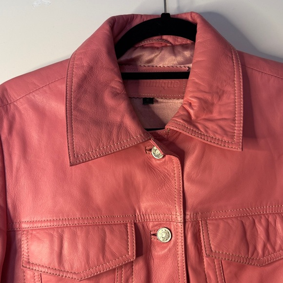Dominique Leather Jacket – Size Small - Picture 3 of 8